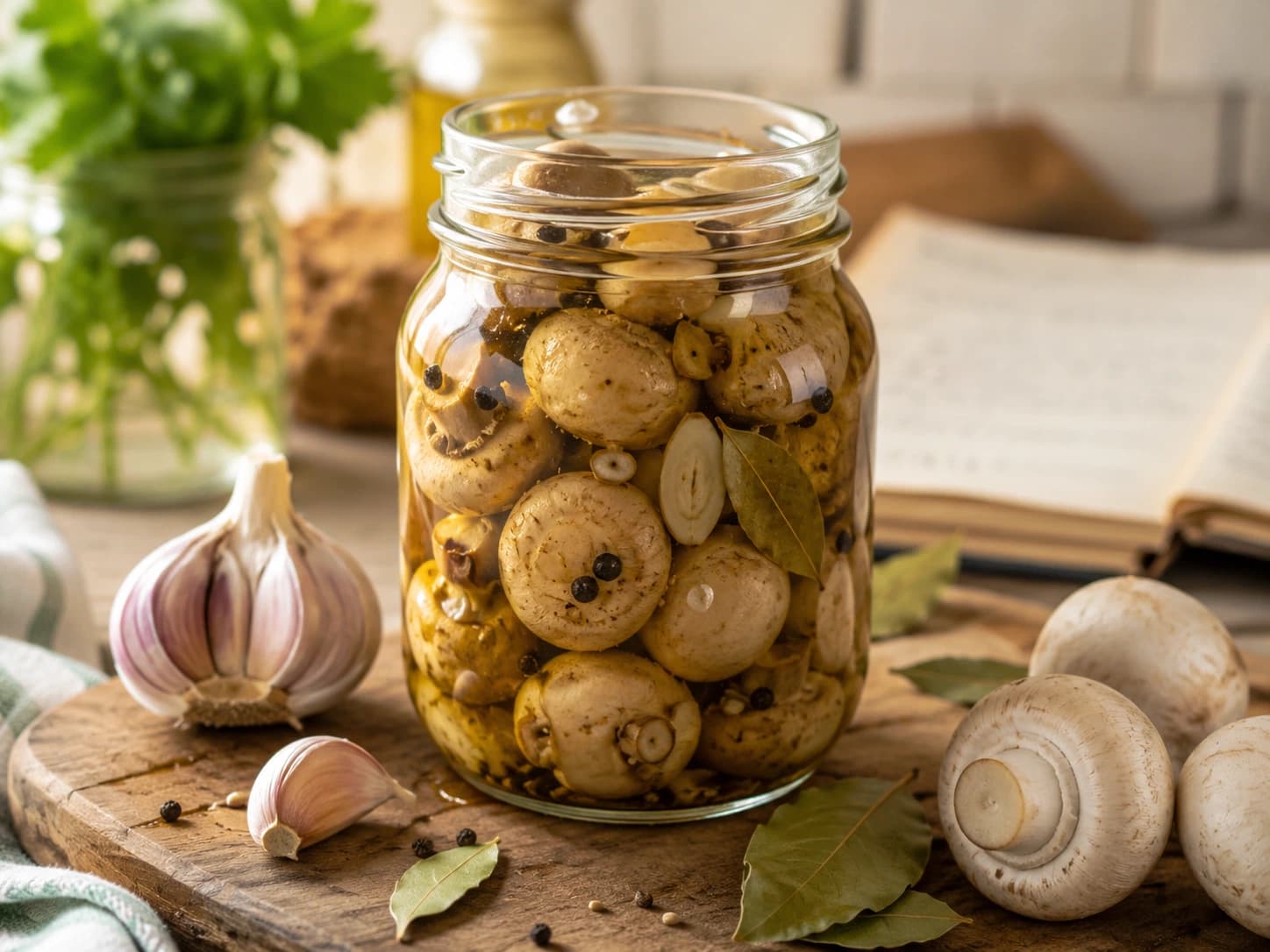 MARINATED CHAMPIGNONS